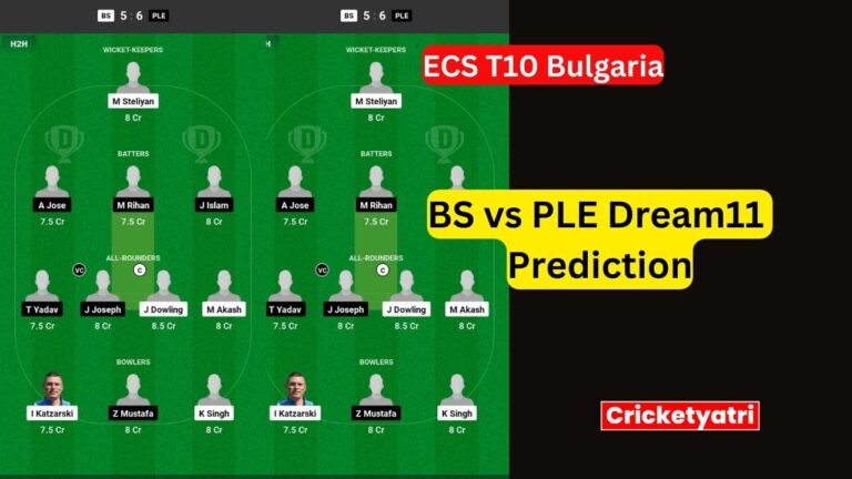 BS vs PLE Dream11