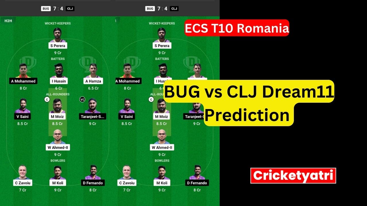 BUG vs CLJ Dream11