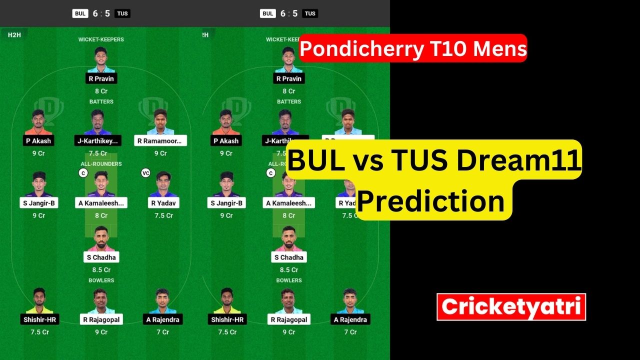 BUL vs TUS Dream11