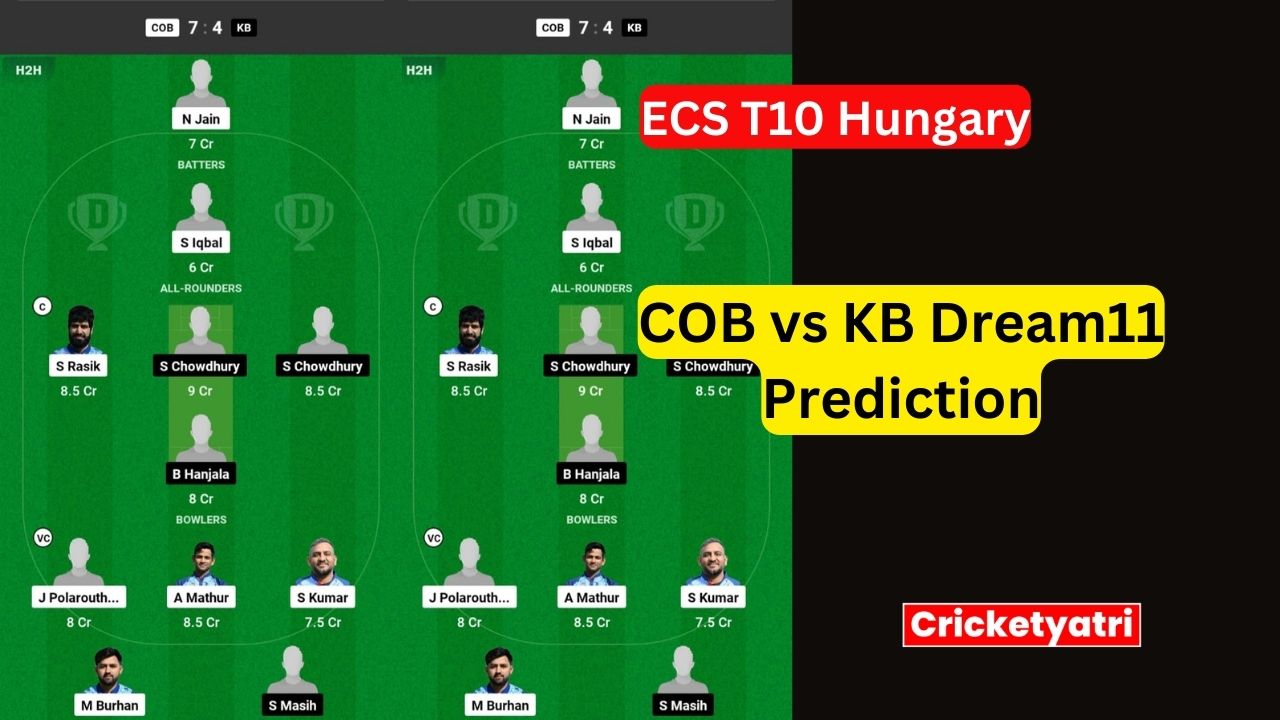 COB vs KB Dream11