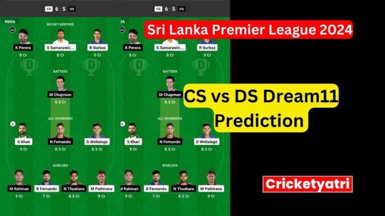 CS vs DS Dream11