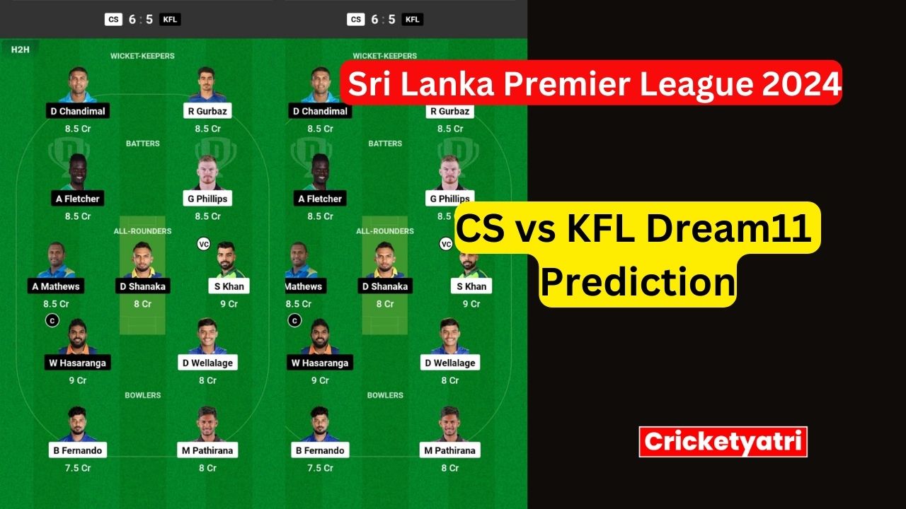 CS vs KFL Dream11