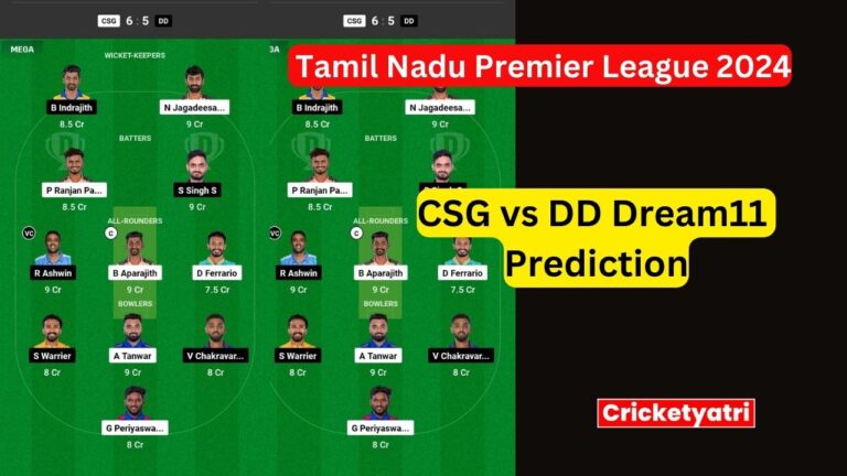 CSG vs DD Dream11