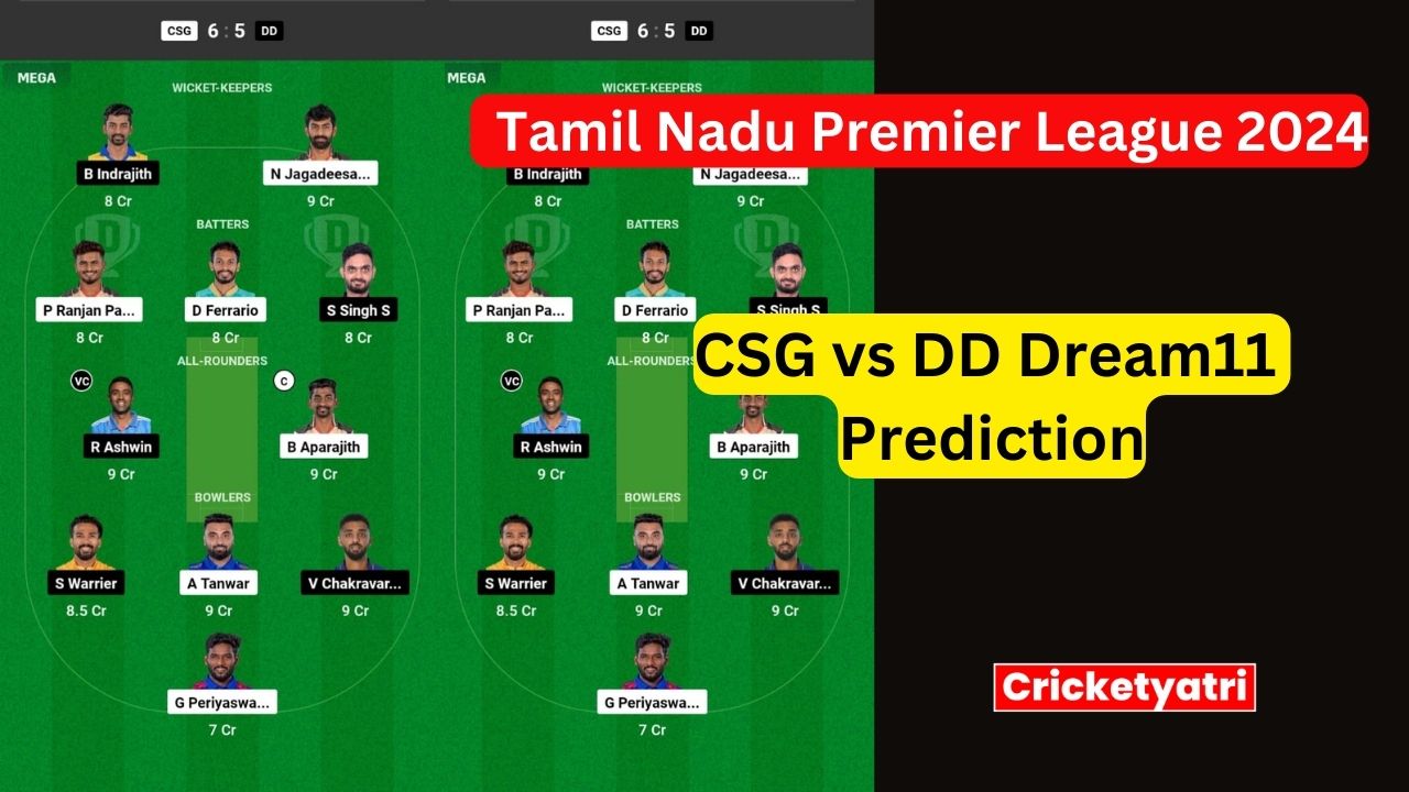 CSG vs DD Dream11