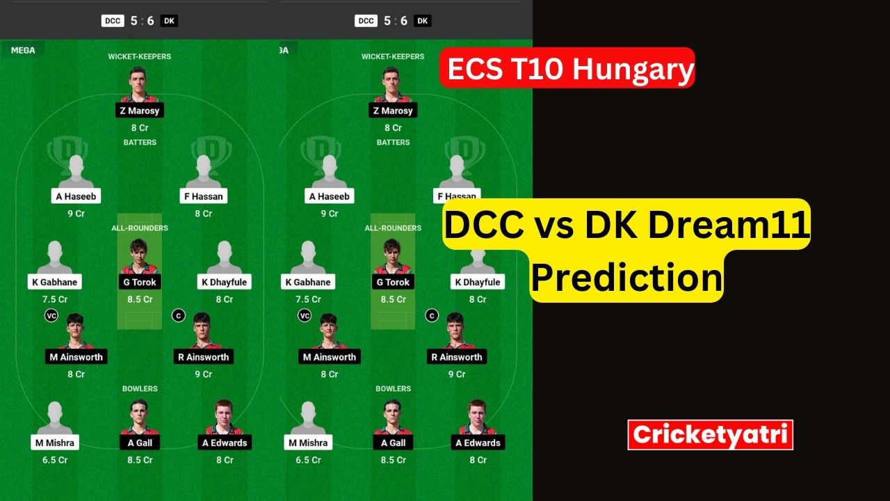 DCC vs DK Dream11