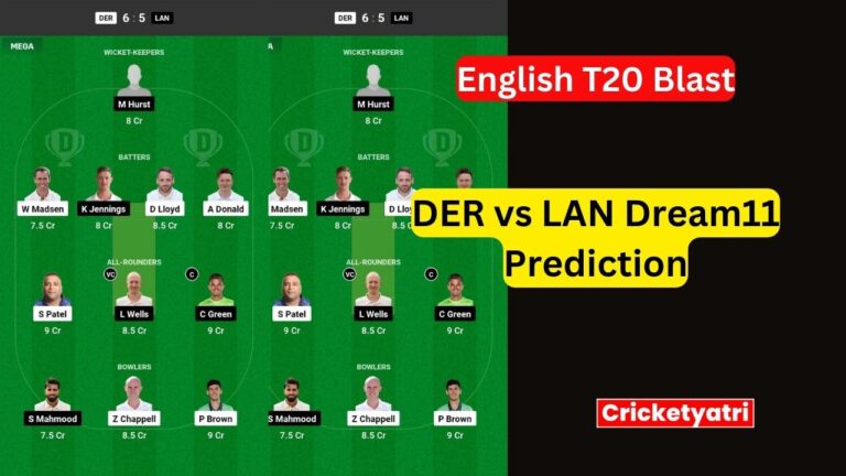 DER vs LAN Dream11