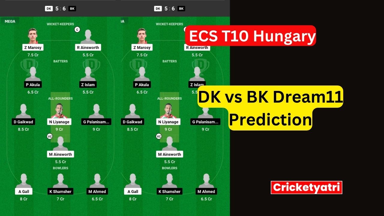 DK vs BK Dream11