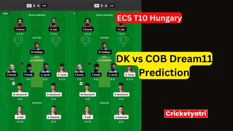 DK vs COB Dream11