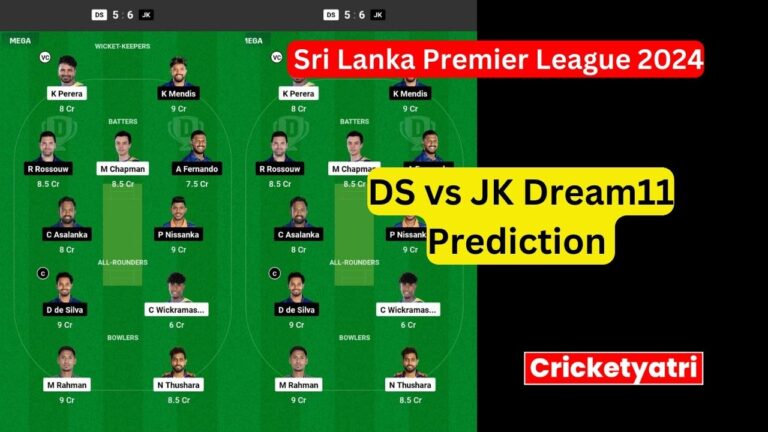 DS vs JK Dream11