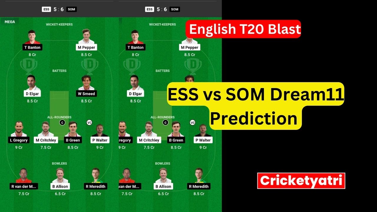 ESS vs SOM Dream11