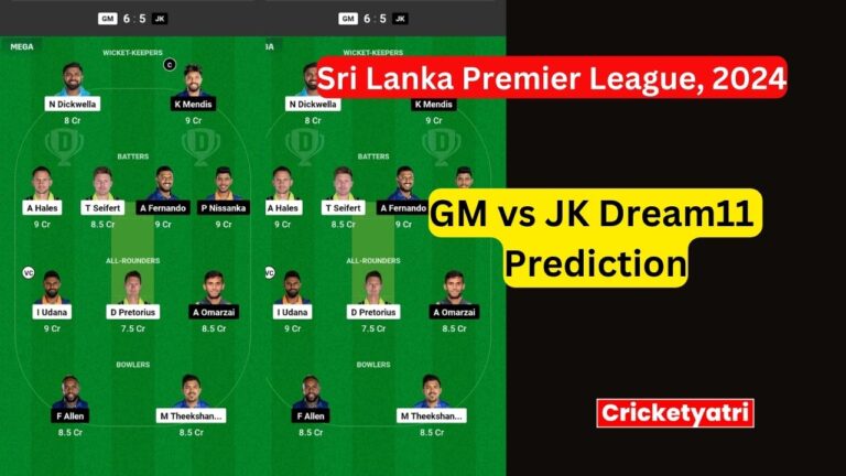 GM vs JK Dream11