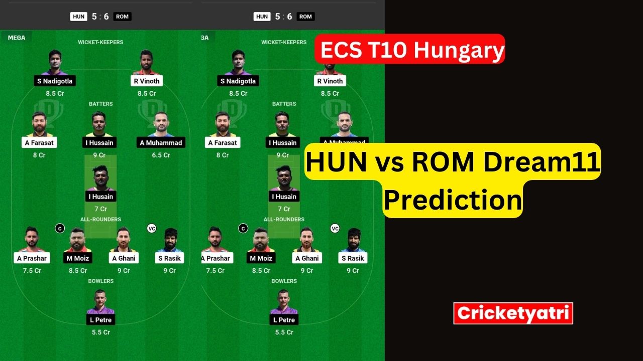 HUN vs ROM Dream11