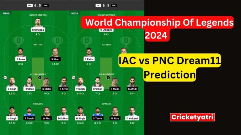 IAC vs PNC Dream11