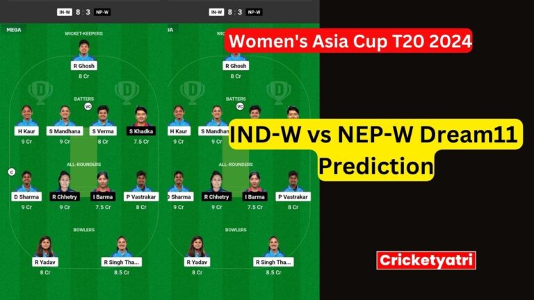 IND-W vs NEP-W Dream11