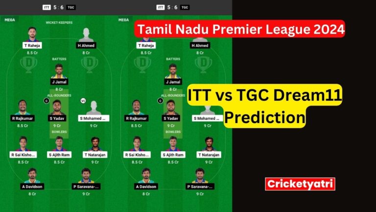 ITT vs TGC Dream11