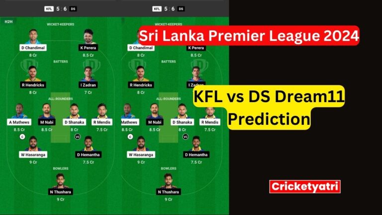 KFL vs DS Dream11