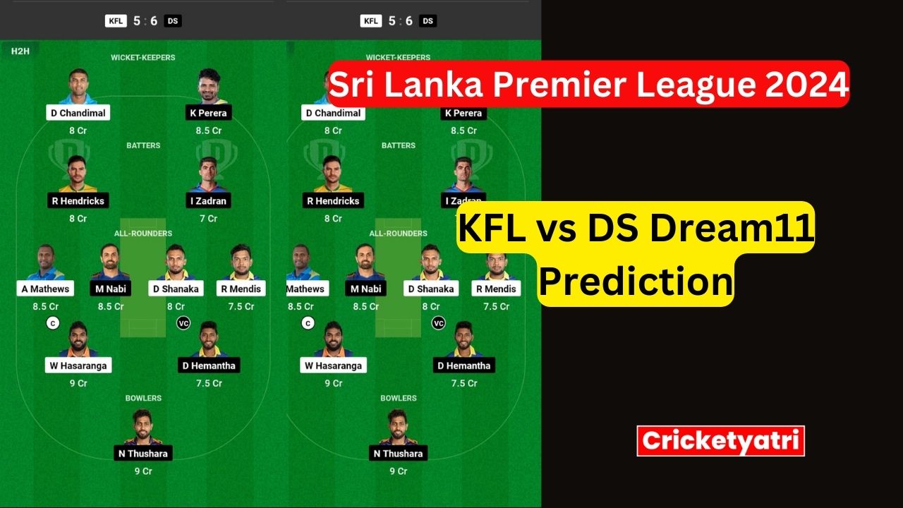 KFL vs DS Dream11