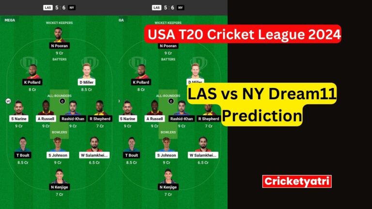 LAS vs NY Dream11