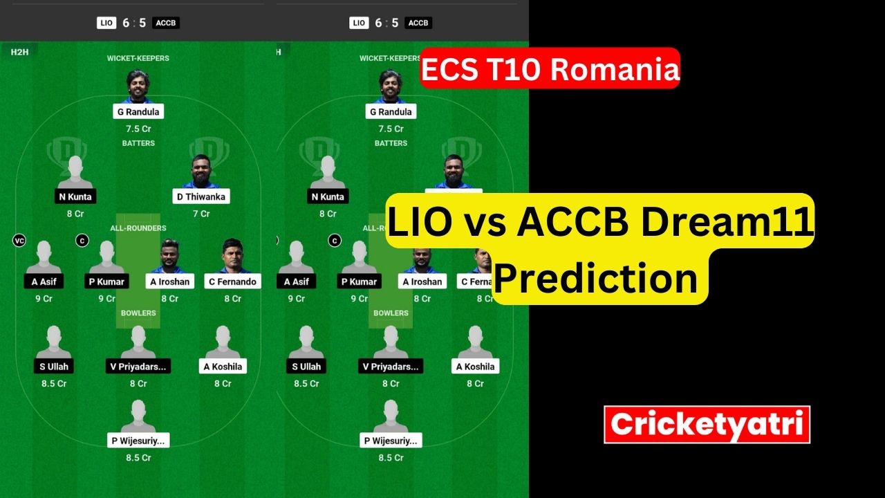 LIO vs ACCB Dream11