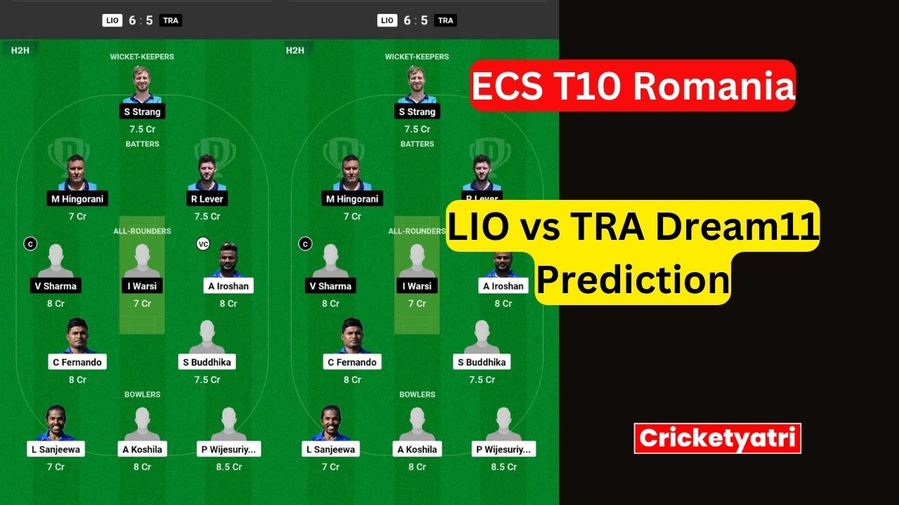 LIO vs TRA Dream11