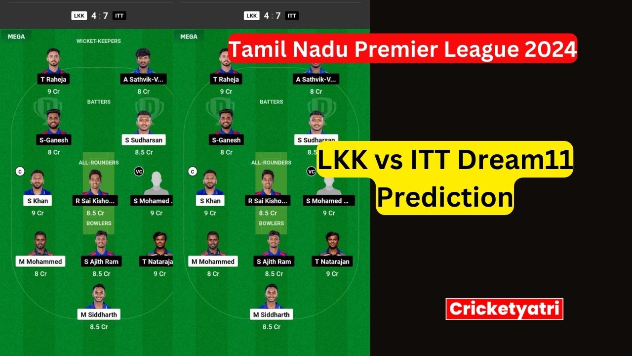 LKK vs ITT Dream11