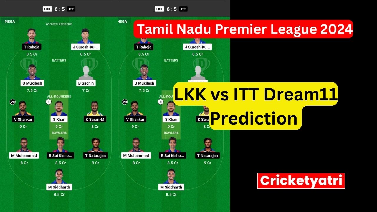 LKK vs ITT Dream11