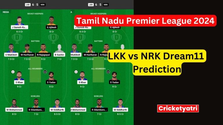 LKK vs NRK Dream11