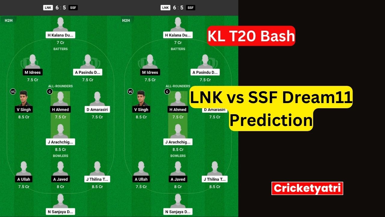 LNK vs SSF Dream11