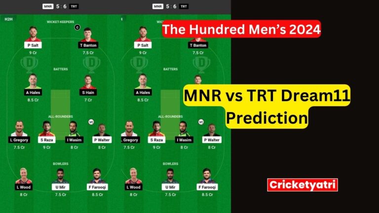 MNR vs TRT Dream11