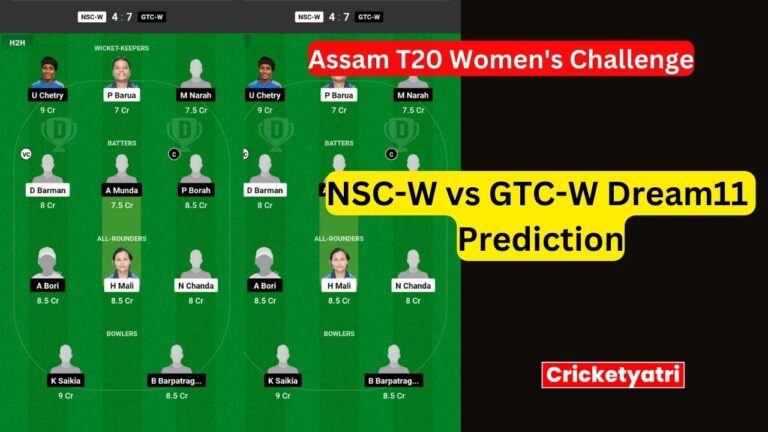 NSC-W vs GTC-W Dream11