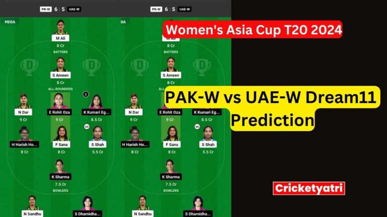 PAK-W vs UAE-W Dream11