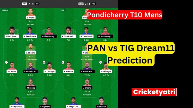 PAN vs TIG Dream11