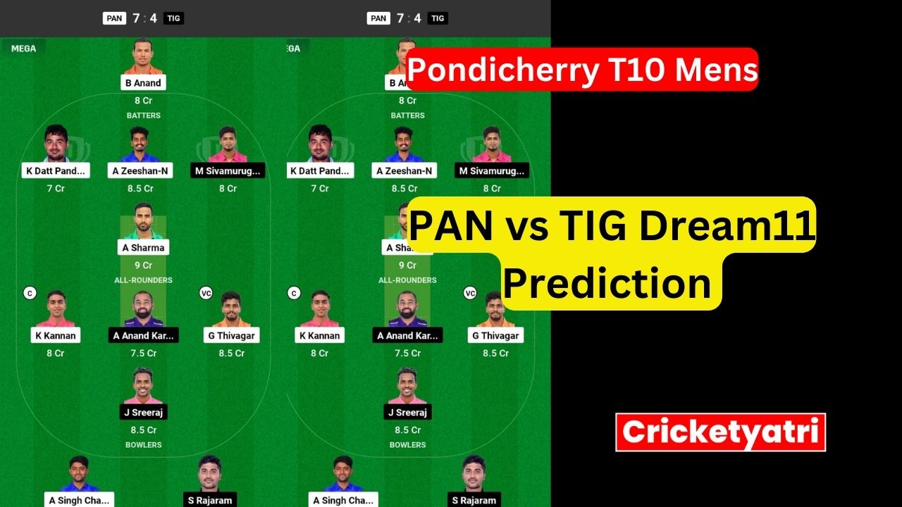 PAN vs TIG Dream11