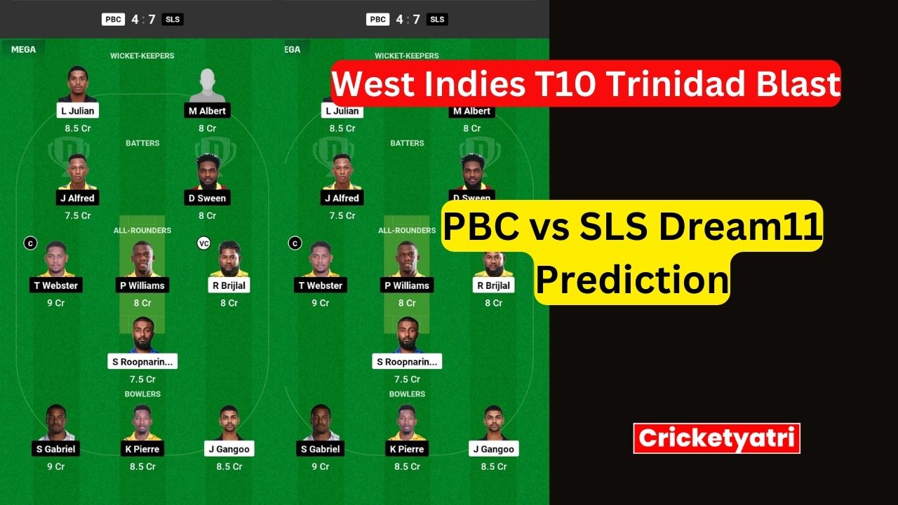 PBC vs SLS Dream11