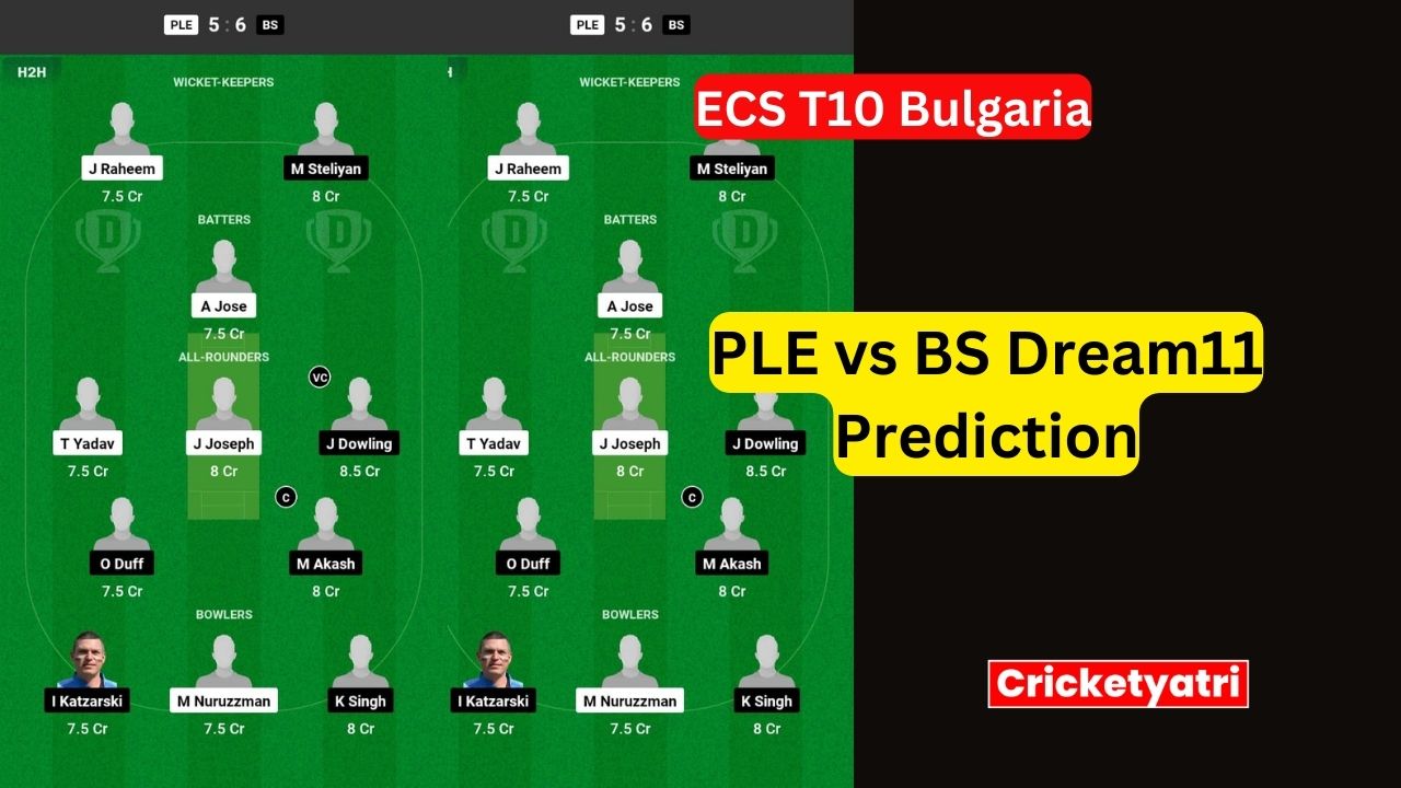 PLE vs BS Dream11