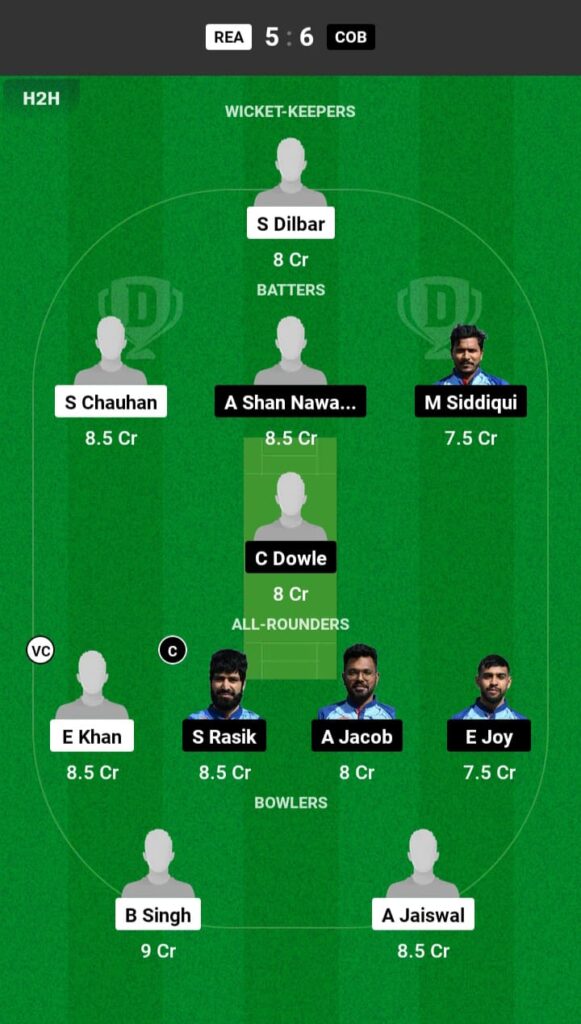 REA v COB Dream11