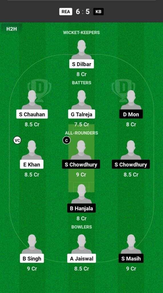 REA v KB Dream11