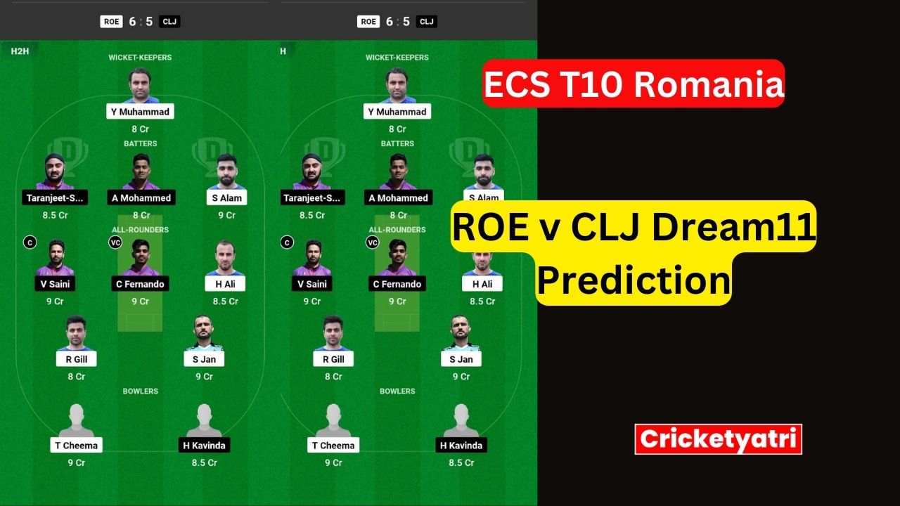 ROE v CLJ Dream11