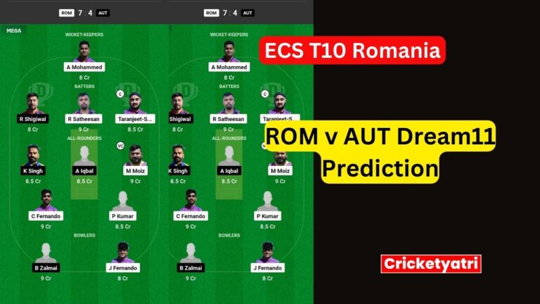 ROM  v AUT Dream11