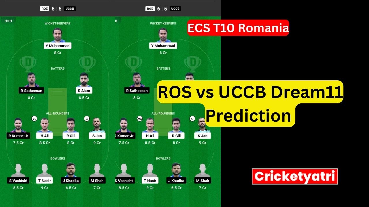 ROS vs UCCB Dream11