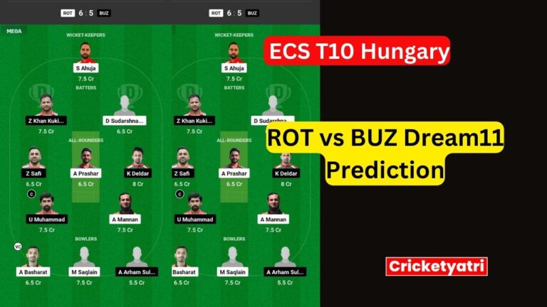 ROT vs BUZ Dream11