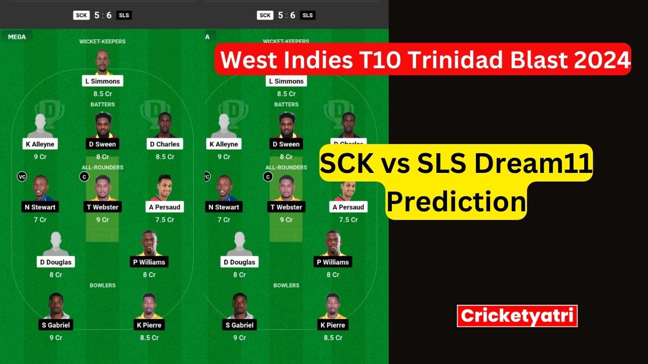 SCK vs SLS Dream11