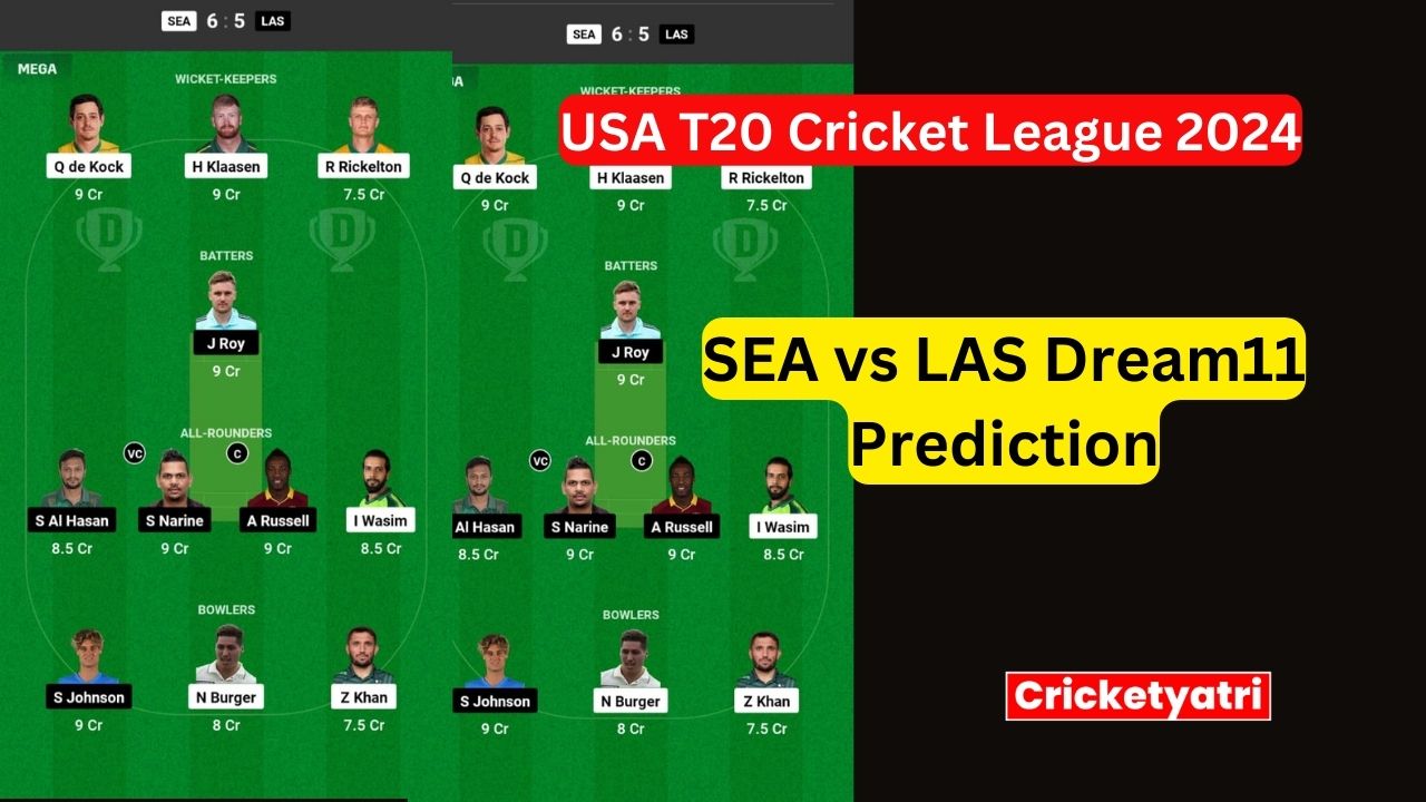 SEA vs LAS Dream11