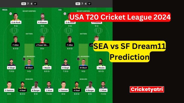 SEA vs SF Dream11