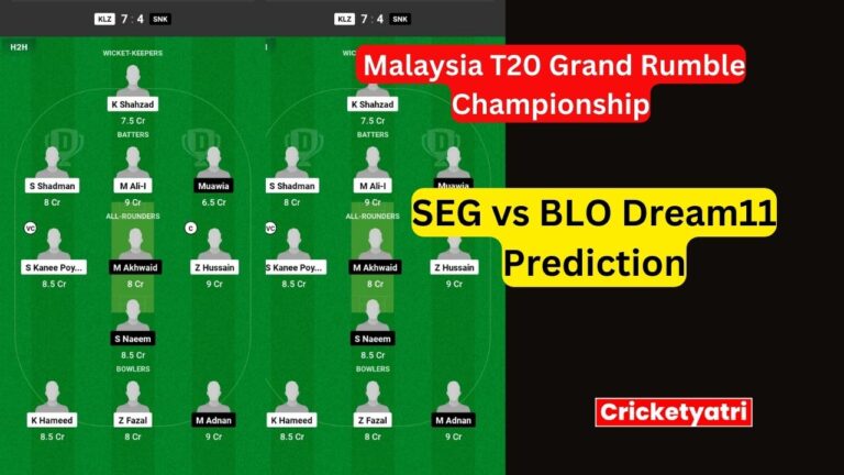 SEG vs BLO Dream11