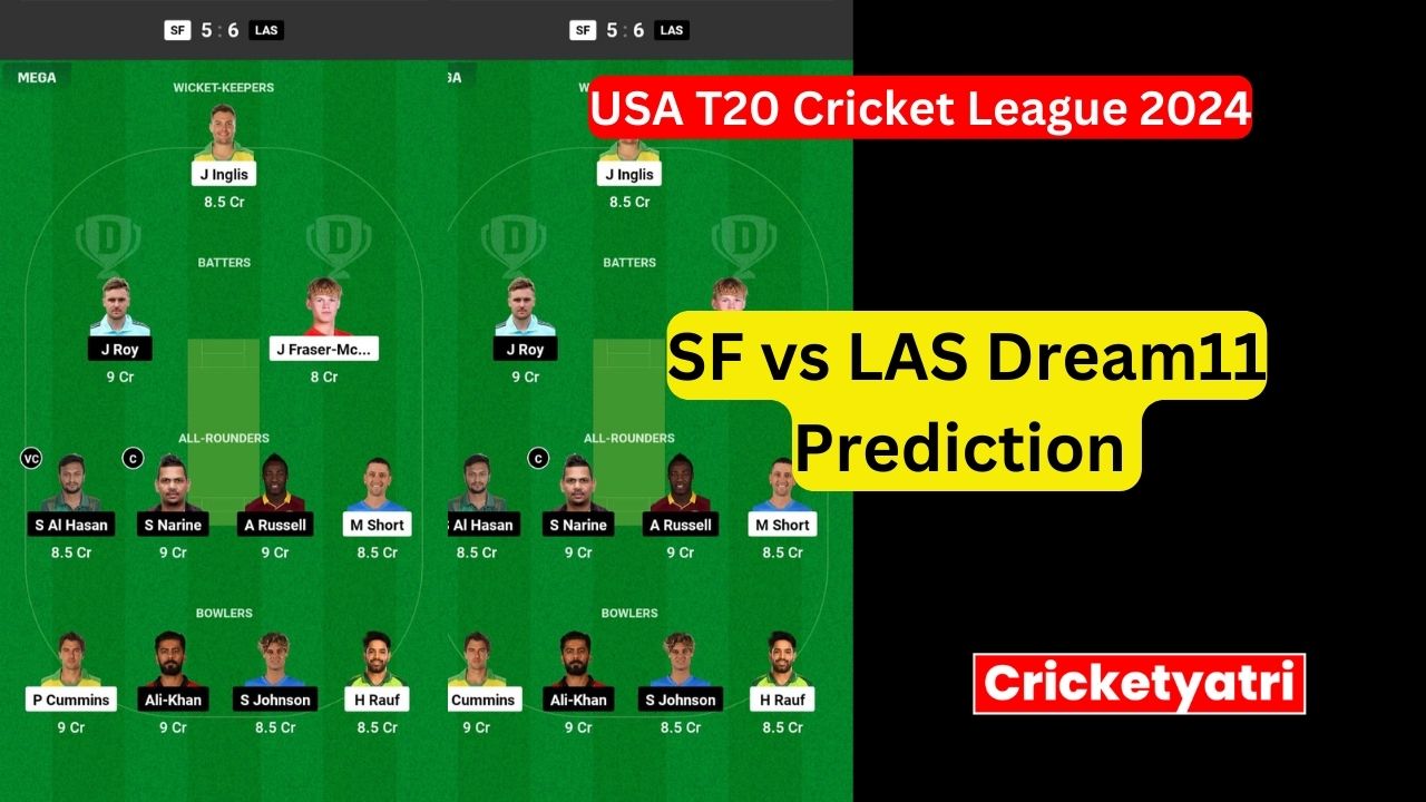 SF vs LAS  Dream11