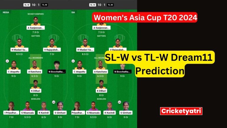 SL-W vs TL-W Dream11