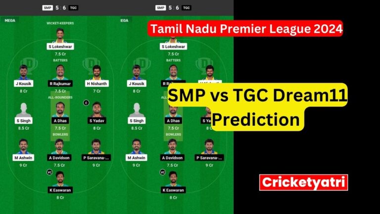 SMP vs TGC Dream11