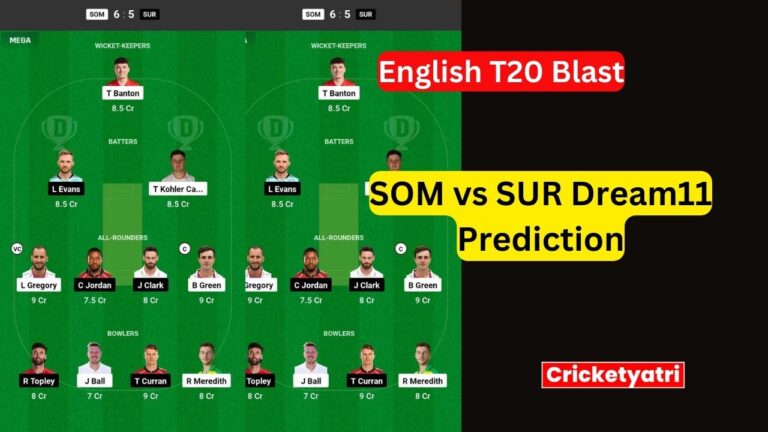 SOM vs SUR Dream11