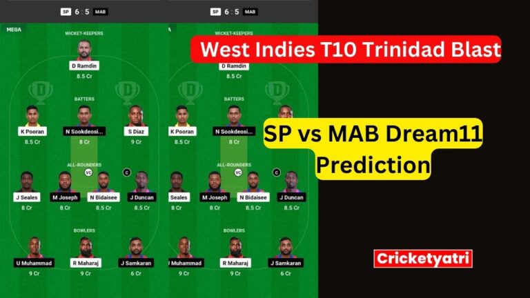 SP vs MAB Dream11